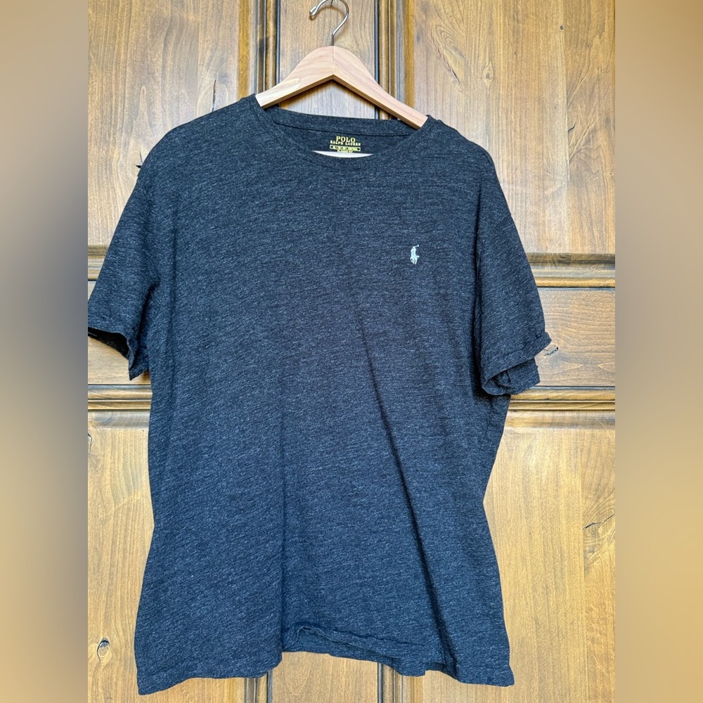 Polo by Ralph Lauren Men's Short Sleeve Crew Tee - Charcoal Heather